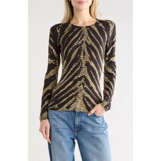 Young Fabulous & Broke Crewneck Knit Top in Black Savannah Wash at Nordstrom Rack, Size X-Small