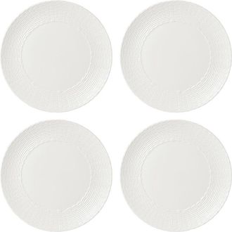 Lenox Set Of 4 Wicker Creek Dinner Plates