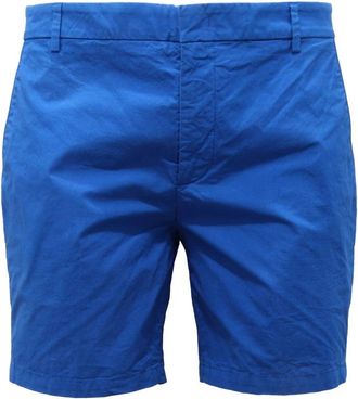 Dondup Bermuda Shorts - Heren - Korte Broeken - Blauw - W36 - Katoen - Korte Broeken