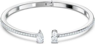 Swarovski Mesmera Attract Cuff - Dames - Armbanden - Grijs - M - Accessoires