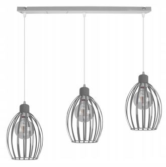 OEM L&aacute;mpara De Techo Colgante Loft Metal E27 Led