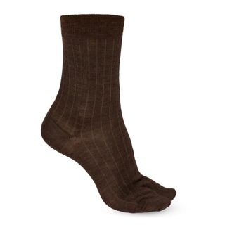 Maison Margiela Ondergoed, Dames, Bruin, M, Wol, Tabi Sokken