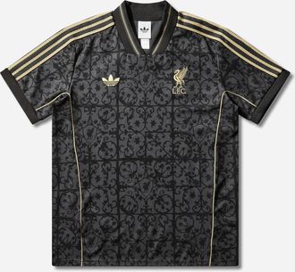 adidas Men s Liverpool FC LFSTLR Jersey Black / Gold
