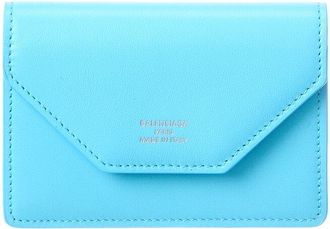 Balenciaga Accordion Leather Card Holder