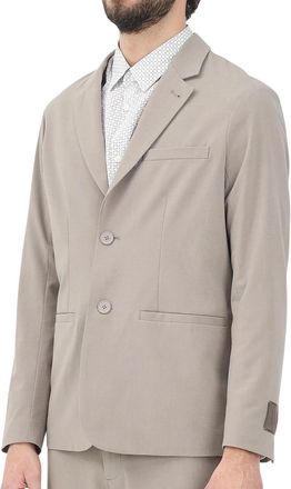 A|X Armani Exchange Rounded Blazer - Taupe