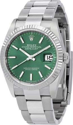 Rolex Datejust 36 Mint Green Dial Automatic Mens Oyster Watch M126234-0052