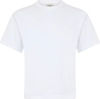 Saint Laurent T-Shirts, male, White, Size: M Certified Cotton T-Shirt