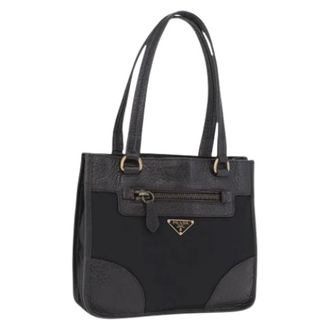 Prada Pre-owned Bolso Tote de Nylon - Pre-owned - Mujer - Negro - ONE SIZE