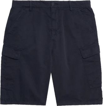 Lyle & Scott Cargo Shorts Donkerblauw Legacy Collectie - Heren - Korte Broeken - Blauw - W34 - Katoen - Korte Broeken