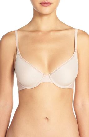 OnGossamer Underwire Convertible T-Shirt Bra in Champ at Nordstrom, Size 32Ddd