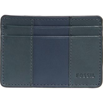Fossil Everett Card Case in Navy at Nordstrom Rack