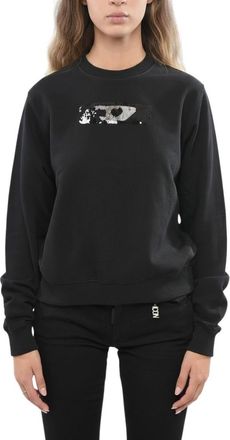 Diesel Black Logo Crew Neck Sweatshirt