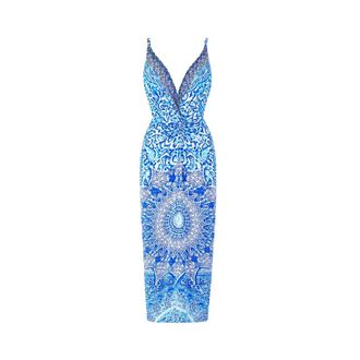 Camilla Mujer, Vestidos, Azul, Talla: XS