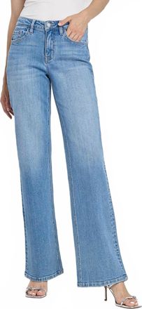Flying Monkey High Rise Vintage Flare Jeans In Impassioned