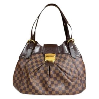 Louis Vuitton Pre-owned Handbags, female, Brown, Size: ONE SIZE Pre-owned Vintage Damier Shoulder Bag
