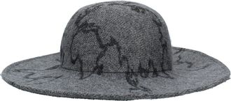 Alviero Martini 1A Classe Sjaal met 1C juweel - Dames - Hoeden - Grijs - ONE Size - Accessoires