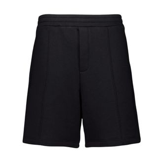 Valentino Garavani Short Shorts, male, Black, Size: XL Black Cotton Regular Fit Shorts