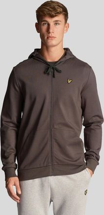 Lyle & Scott Lyle And Scott Mens Full-Zip Hoodie - Grey - Size: 36