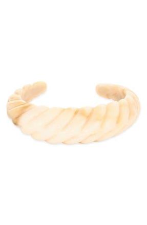 Nordstrom Rack Twisted Acrylic Cuff Bracelet in Natural at Nordstrom Rack