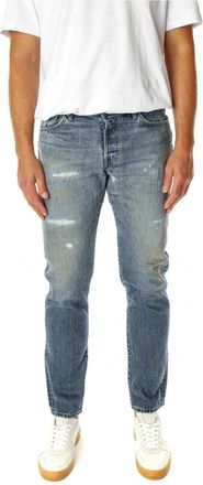 Edwin Regular Tapered Jeans - Heren - Slim Fit Jeans - Blauw - W29 L32 - Katoen - Jeans