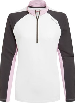 Craghoppers Dames/Dames Nosilife Half Zip Golf Top (Wit/Donker Ijzer)