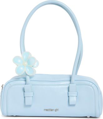 Madden Girl Kids Crinkle Faux Leather Shoulder Bag in Sky Blue at Nordstrom Rack