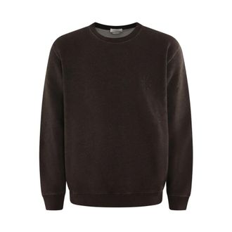 Jacob Cohen Felpa Girocollo Costina - Heren - Sweatshirts - Bruin - XL - Katoen - Hoodies & sweatvesten