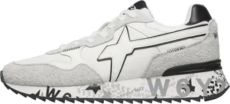 W6YZ Yak-M Sneaker - Heren - Sneakers - Wit - 46 EU - Leer - Schoenen