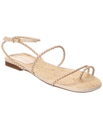 Schutz Kaya Straw Flat Sandal