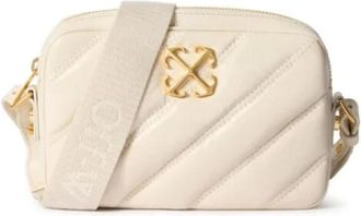 Off-white Cross Body Bags, female, Beige, Size: ONE SIZE Quilting Camera Bag S