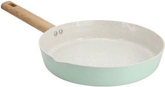 Gibson Home Marbleton Ceramic Nonstick Alumium 9.5 Inch Frying Pan in Green at Nordstrom