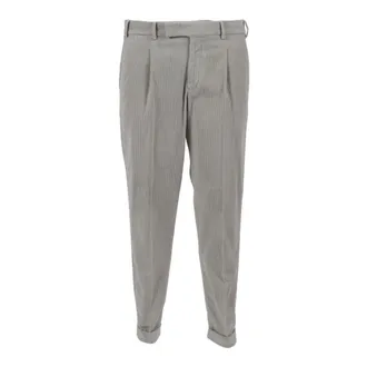 PT01 Pt01, Heren, Broeken, Wit, Maat: XL Leer