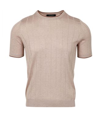 Gran Sasso Sweaters Beige+Brown