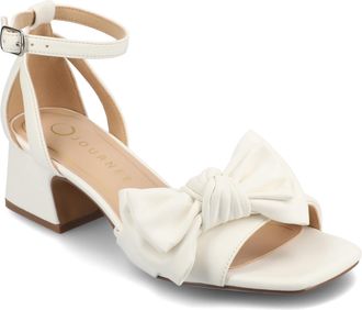 Journee Collection Women & apos;s Zevi Medium and Wide Width Dress Sandals