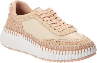 Chlo&eacute; Nama Leather & Suede Sneaker