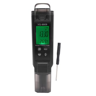 Infinite Medidor De Agua 5 En 1, Pantalla Lcd Retroiluminada, Visualizaci&oacute;n Digital De Ph, Ce, Tds Y Temperatura, Para Acuarios, Piscinas E Hidropon&iacute;a