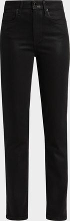 LE JEAN Lara Stretch Slim-Fit Ankle Jeans