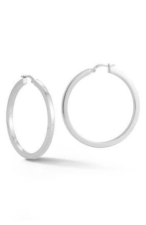 Glaze Jewelry Tube Hoop Earrings in Silver at Nordstrom Rack