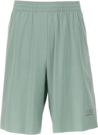 Maison Margiela Heren, Korte broeken, Groen, Maat: S Polyamide