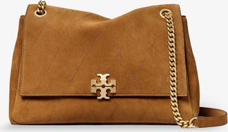 Tory Burch Borsa a spalla Charlie in suede - TORY BURCH - gender_Woman