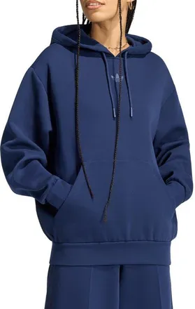 adidas Originals Spacer Oversize Trefoil Hoodie in Nindig at Nordstrom, Size X-Small