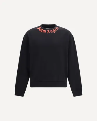Palm Angels Neck logo Sweatshirt Male M