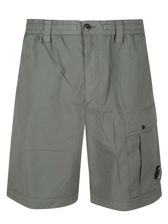 C.P. Company Bermuda Cargo Cotton-Blend Denim Shorts