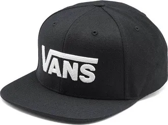 Vans Drop V Snapback Hat Black White VN0A36ORY28