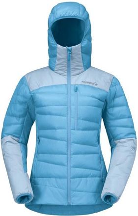 Norr&oslash;na Falketind Down750 Hood Daunenjacke f&uuml;r Damen | blau