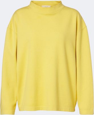 The Row Kate cotton-blend jersey sweatshirt