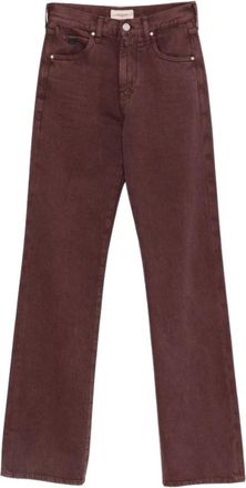 Jacob Cohen Jeans Rectos - Jeans - Mujer - Marr&oacute;n - W26