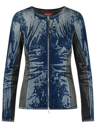 Diesel Gary Blue Cotton Top