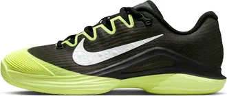 Nike (WMNS) Nike Court Air Zoom Vapor 12 HC Black Light Lemon Twist Blue Ribbon Heather IB6554-001