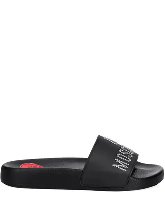 サンダル Moschino SS25 Moschino Sandals Black (MB10073G0M GB0000) Moschino Flat sandals for Women | Online Sale up to 60% off